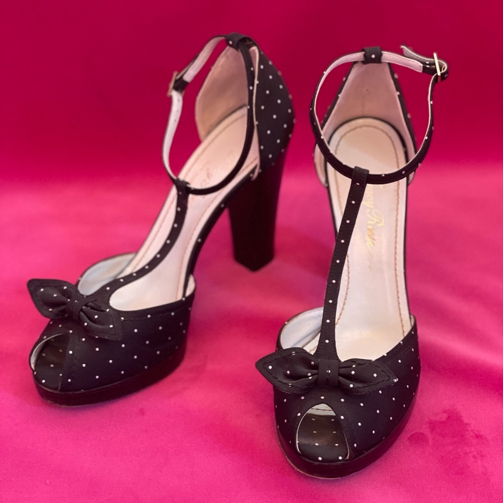 Tracy Reece peeptoe pumps